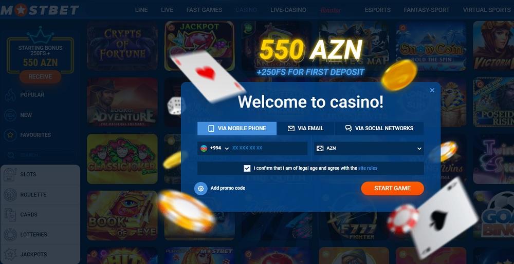 Casino Online MostBet Online Portugal